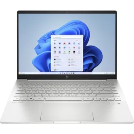 HP Pavilion Plus 14-eh1077ng 14" 2,8K OLED i7-1355U, 16 GB, 1000 GB, DE), Notebook, Silber