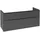Villeroy & Boch Waschbeckenunterschrank 4 Auszüge 127,2 x 57,9 x 47,8 cm Schwarz