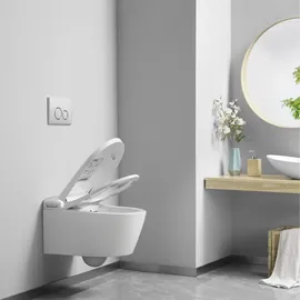 VEROSAN PRO Dusch-WC 'Divino' weiß spülrandlos, temperaturgesteuerter WC-Sitz