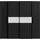 Forte Schiebetürenschrank Kalixtus 200,1 x 190,5 x 61,6 cm Schwarz