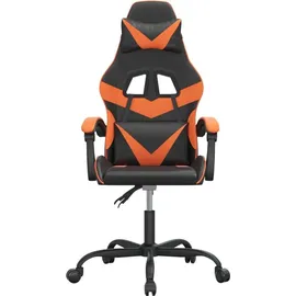 vidaXL Gaming-Stuhl Schwarz und Orange