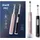 Oral-B Pro 1 Doppelpack schwarz/pink + 2. Handstück