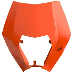 POLISPORT Orangefarbene Scheinwerferplatte KTM EXC/EXC-F