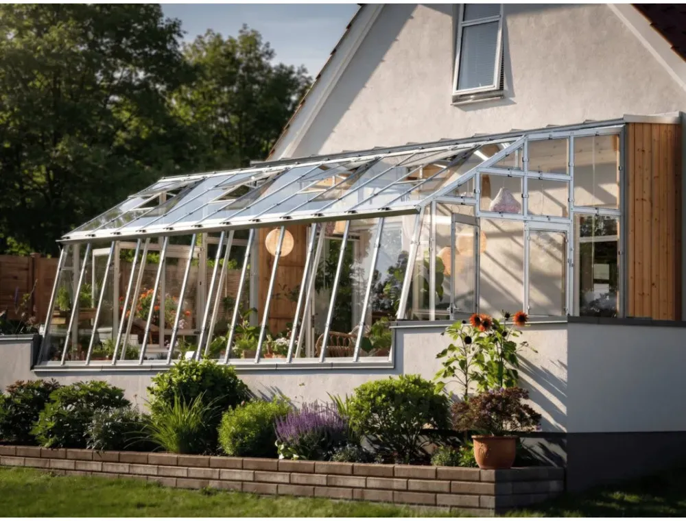 Hardwex Anlehngewächshaus Classic L 10,49 m (28,85 m2)