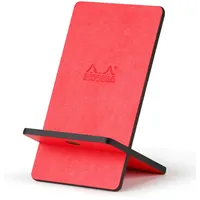Rhodia Handyhalter italienischem Kunstleder 13x8x8,5 cm Koralle 194431C