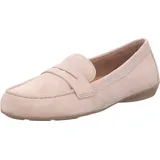 Gabor fashion Damen Mokassin beige 64.200.12 Rauleder Gr.38,5 - Creme - 38,5