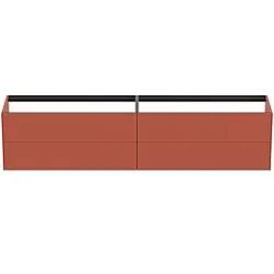Ideal Standard Conca Waschtisch-Unterschrank T4336Y3 240x50,5x54cm, ohne Waschtisch-Platte, 4 Auszüge, Sunset matt lackiert