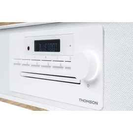Thomson Micro-Kompaktanlage MIC301IBT - Weiß/Braun