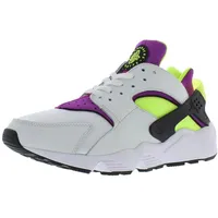 Nike Air Huarache Herren Running Trainers DD1068 Sneakers Schuhe (UK 6.5 US 7.5 EU 40.5, White neon Yellow Magenta 104) - 40.5 EU