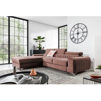 yourhouse24 Ecksofa Grayson Schlafsofa Wohnlandschaft Links Rechts Couch Bettkasten