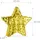 Relaxdays Piñata Stern HBT 43x45x9 cm Gold