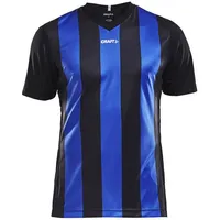 Craft Progress Stripe Trikot Kurzarm - schwarz|blau S
