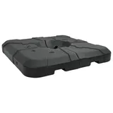 vidaXL Basis für Freischwinger-Sonnenschirm Polyethylen Schwarz