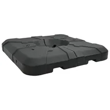 vidaXL Basis für Freischwinger-Sonnenschirm Polyethylen Schwarz