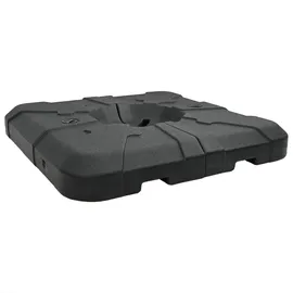 vidaXL Basis für Freischwinger-Sonnenschirm Polyethylen Schwarz