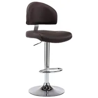 VidaXL Barhocker Braun Kunstleder