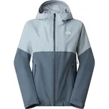 The North Face DIABLO DYNAMIC ZIP-IN Jacket - Regenjacke Gr S grau/blau