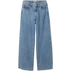 Tom Tailor 1041068 Wide Fit Jeans Mid Stone Bright Blue Denim 158 cm