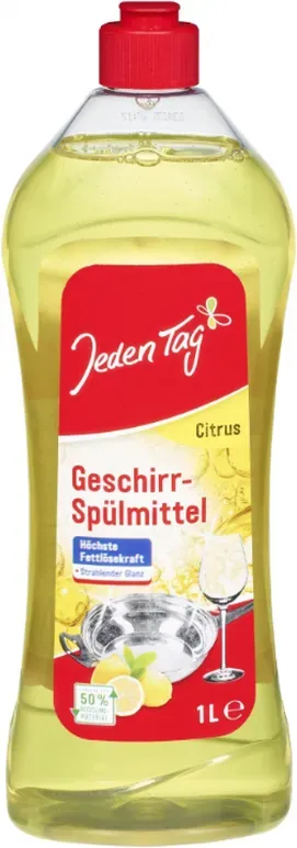 Jeden Tag Citrus-Geschirrspülmittel 1 l