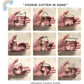 luxuskollektion Ausstechform Waldtiere Set-10 Stück