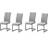 Hti-Living HTI-Living, Stühle, Esszimmerstuhl LennyP 4er-Set Grau