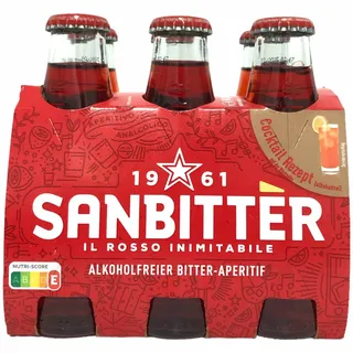 Sanpellegrino Sanbitter Aperitif 6x 98ML