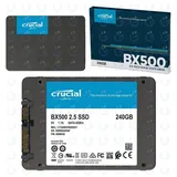 Crucial SSD Interne BX500 2,5 " 240GB 480GB 1TB 2TB Bis 540 MB/S Wurde Massiv