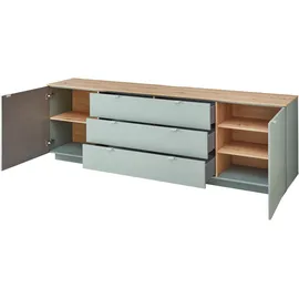 Innostyle Core TV-Sideboard 240 x 77 x 44 cm Grün Holz