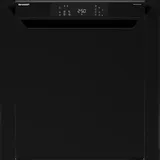 Sharp QW-NA1CU47DB Einbau-Geschirrspüler (unterbaufähig, 598 mm breit, Schwarz)