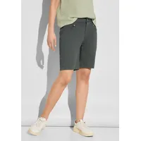 STREET ONE Shorts mit Stretchanteil grün 32