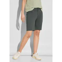 STREET ONE Shorts mit Stretchanteil grün 32