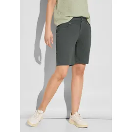 STREET ONE Shorts mit Stretchanteil grün 32