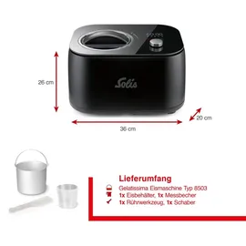 Solis Ice Dream Schwarz 1 l