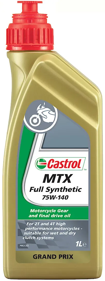 Castrol MTX 75W 140 Vollsynthetisches Getriebeöl 1 Liter