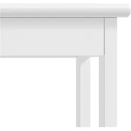 Yaheetech 4-stufiger Bodenschrank mit Einzeltür & Verstellbarem Einlegeboden Standschrank fürs Badezimmer/Wohnzimmer/Küche/Flur/Kleine Räume Weiß