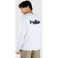 Patagonia Cap Cool Daily Graphic Longsleeve Lycra fleck blue