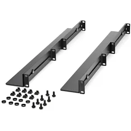 Startech StarTech.com 1HE 19 Zoll Server Rack Schienen - 60,9-91cm Einstellbare Tiefe - Universelle 4 Pfosten Rack Schienen - Netzwerk Geräte/Server/UPS Schienen für HPE ProLiant Dell PowerEdge (UNIRAILS1UB)