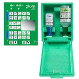 Plum Augen-Notfallstation mit Wandbox