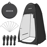 Duschzelt, Tragbares Duschzelt Pop Up, Camping Dusche Umkleidezelt, 190 X 100 X 100 cm, Einfach Aufzustellen, für Outdoor, Reise, Strand, Camping, Trekking