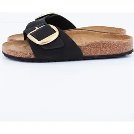 Birkenstock Madrid Big Buckle Nubukleder schwarz 36