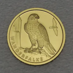 Goldmünze 20 Euro Wanderfalke 2019 Heimische Vögel (Deutschland)