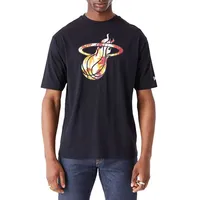 New Era NBA Miami Heat Large Infill Oversized T-Shirt