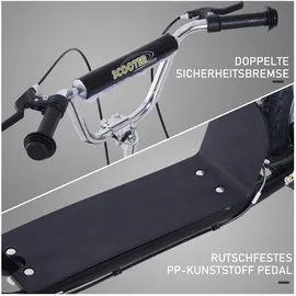 Homcom Kinderroller 16/12 Zoll Schwarz