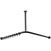 Hewi 801 Duschvorhangstange, mit Deckenanbindung, 801.34.1461 90,