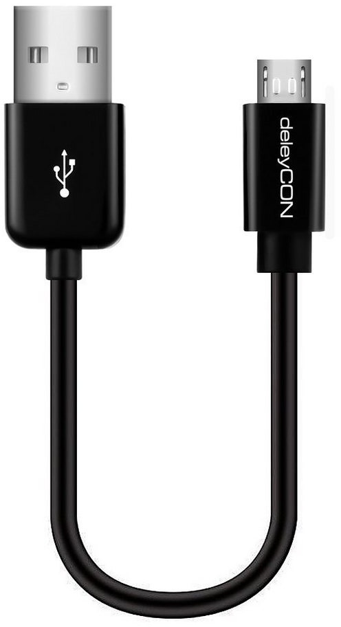 deleyCON deleyCON 1m Micro USB Ladekabel Datenkabel Handys Smartphones Tablets Smartphone-Kabel