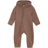 En Fant Outdoor Overall "Wholesuit Fleece" in Braun | Gr.: 98