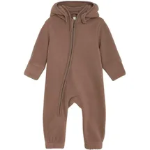 En Fant Outdoor Overall "Wholesuit Fleece" in Braun | Gr.: 98