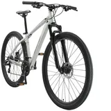Bikestar Mountainbike 29 Zoll (73,66 cm), silberfarben Full Suspension