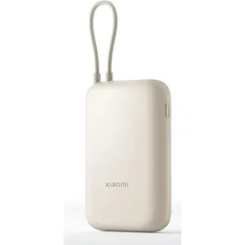 Xiaomi 22.5W Power Bank incl. Integriertem Kabel 10000mAh, beige - Rosa