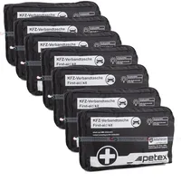 PETEX Verbandtasche Verbandstasche Erste-Hilfe Verbandskasten PKW DIN13164 SCHWARZ